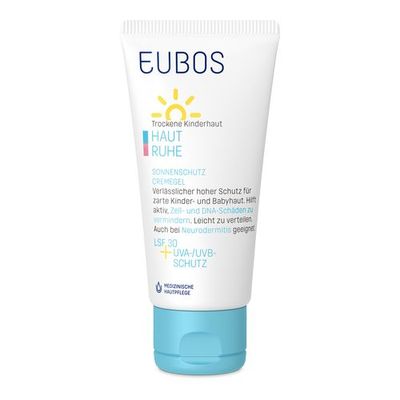 EUBOS HAUT RUHE Sonnenschutz CremeGel LSF 30 + UVA
