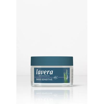 LAVERA basis sensitiv beruhigende Nachtcreme Bio-Aloe Vera & Bio-Mandelöl