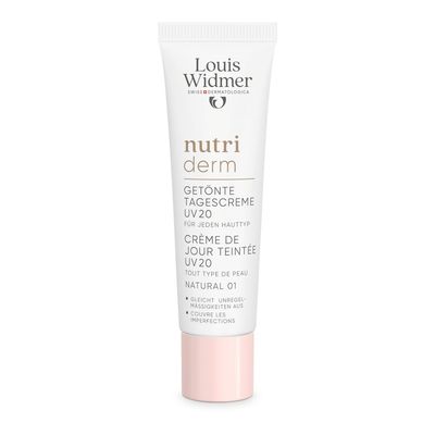 WIDMER nutriderm getönte Tagescreme UV 20 natural 01